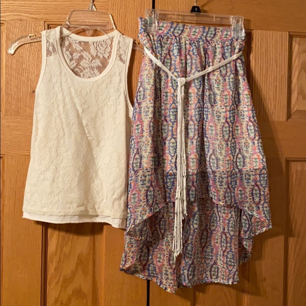 HI/LO SKIRT & TANK